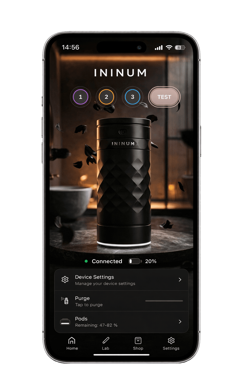 ININUM app screen 3