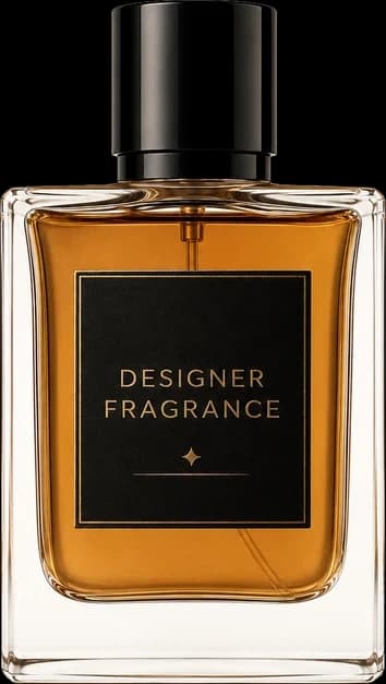 Traditional designer fragrance bottle