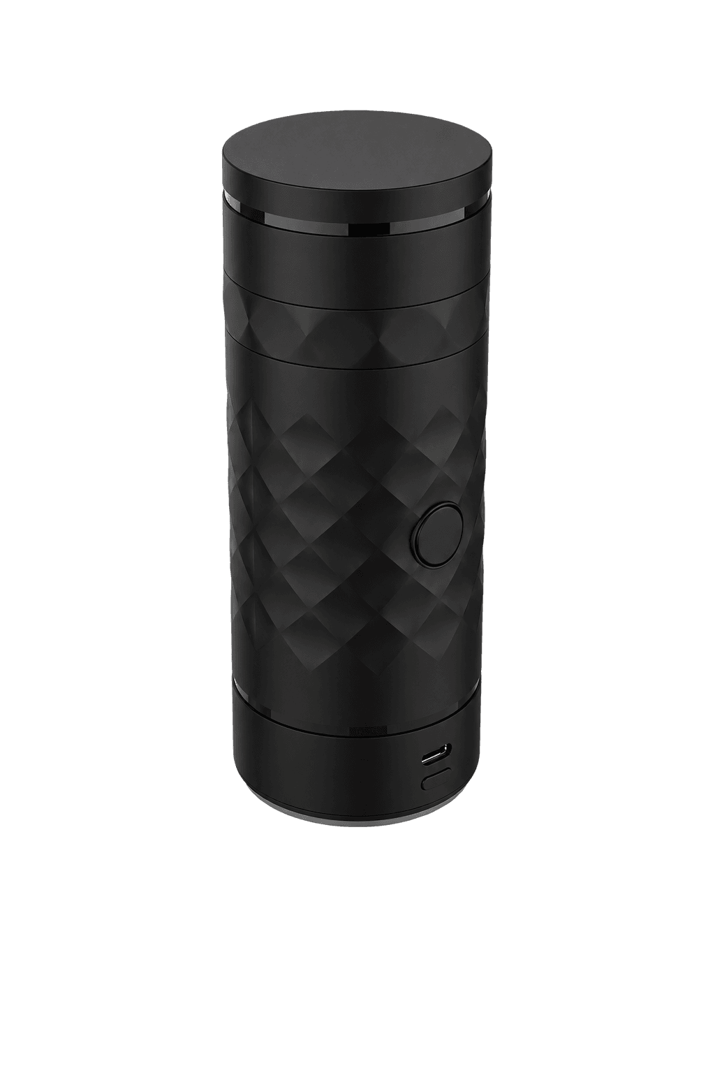 Angled view of the final ININUM device